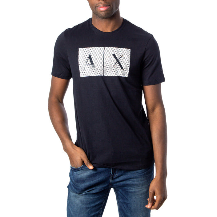 Armani Exchange - Clothing T-shirts blue / XS