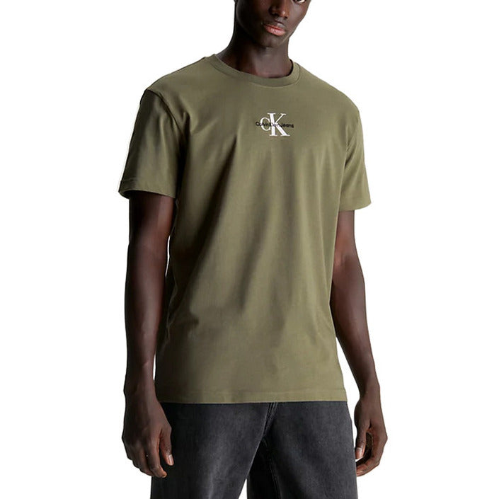 Calvin Klein Jeans - Clothing T-shirts green / S