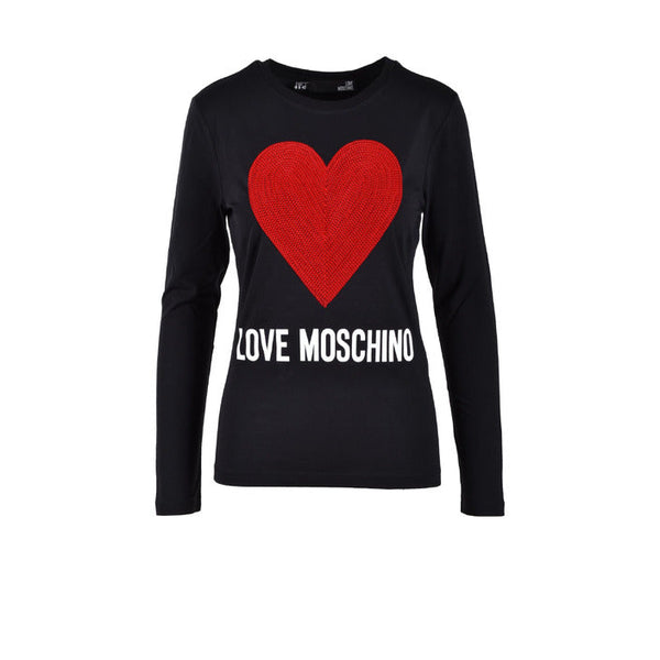 Love Moschino - Clothing T-shirts - black / 38