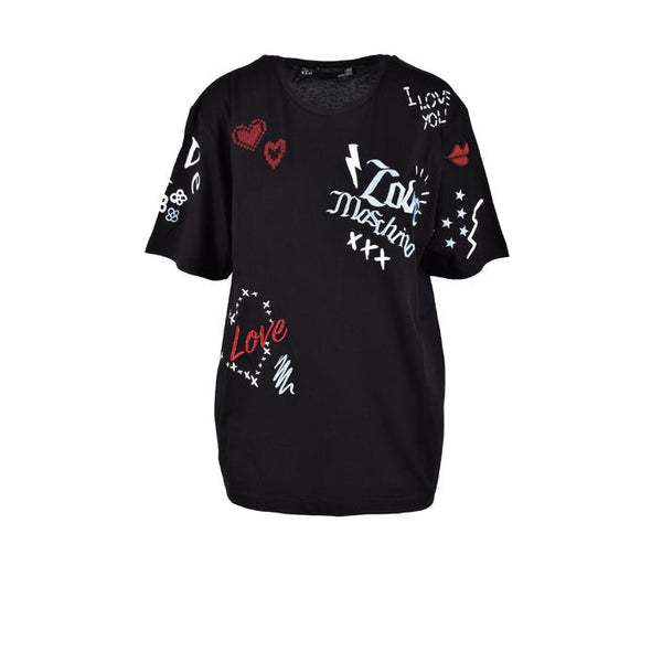 Love Moschino - Clothing T-shirts black / 40