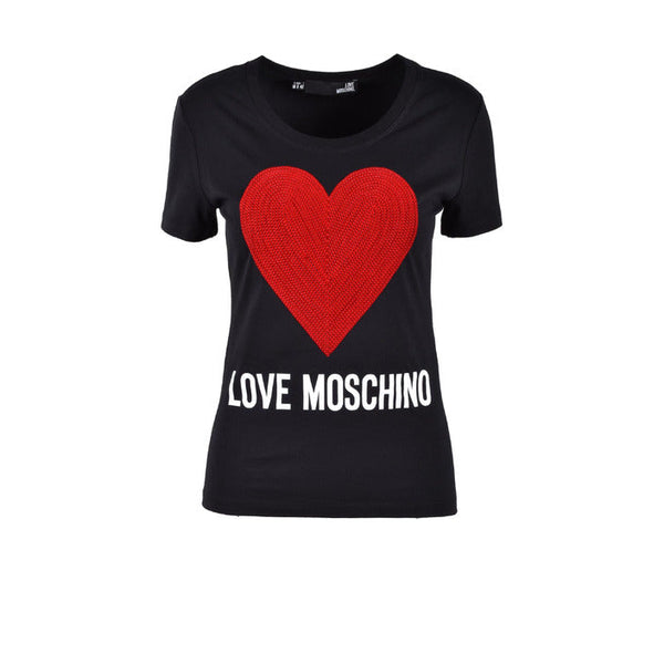 Love Moschino - Clothing T-shirts black / 40